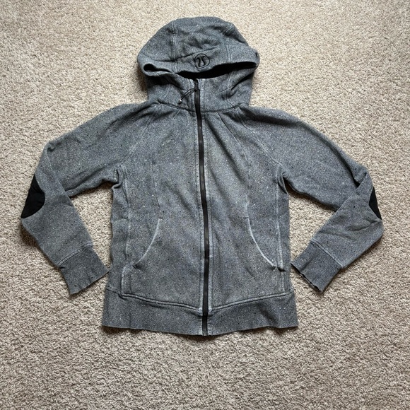 lululemon athletica Tops - lululemon athletica Gray Zip-Up Hoodie